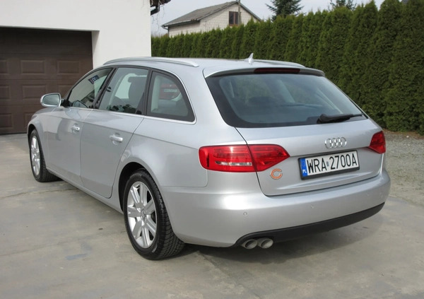 Audi A4 cena 30900 przebieg: 299000, rok produkcji 2010 z Bobowa małe 254